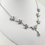 Gargantilla de Amatista y Aguamarina