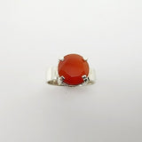 Anillo de Ágata cornalina