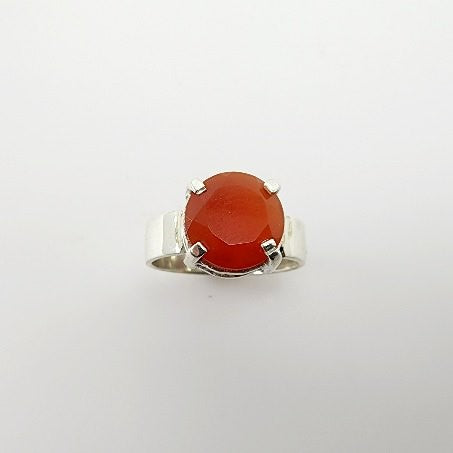 Anillo de Ágata cornalina