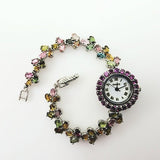 Reloj de Turmalinas y Granate rodolito