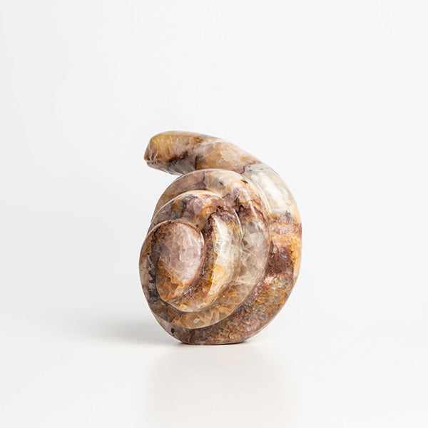 Escultura de Fluorita: Serpiente