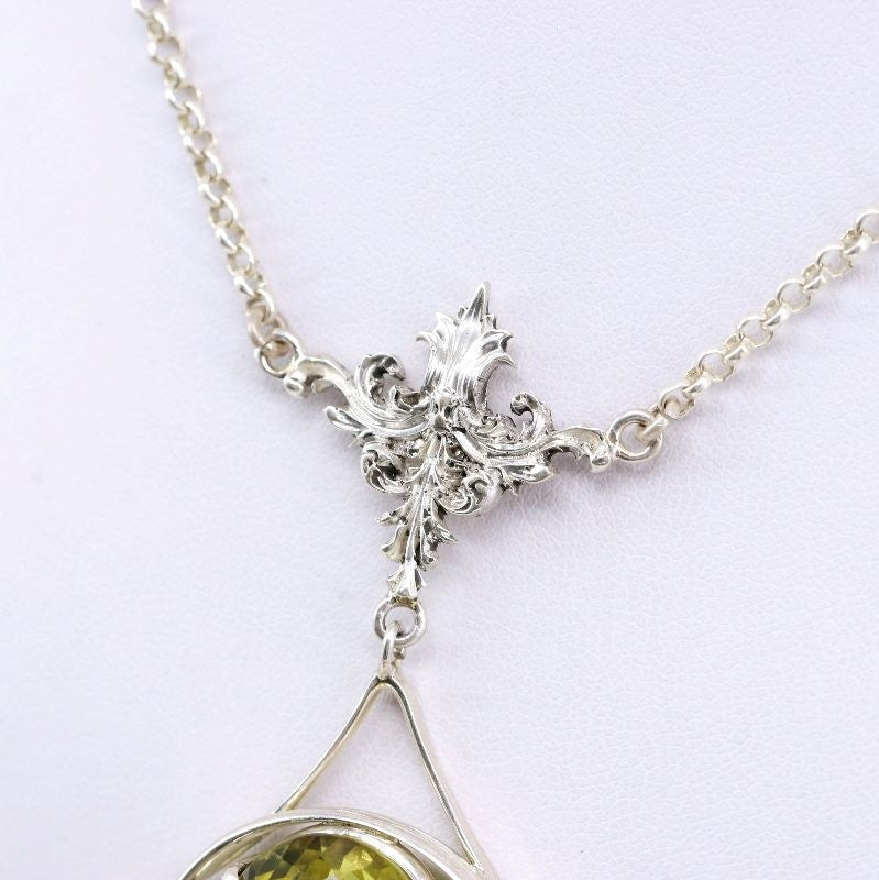 Gargantilla de Cuarzo green gold