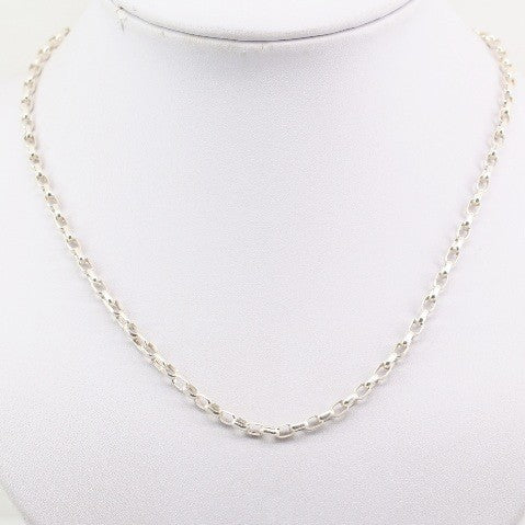 Cadena Rolo rectangular de 45 cm