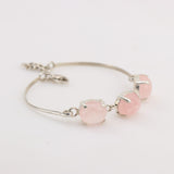 Pulsera de Cuarzo Rosa