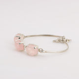 Pulsera de Cuarzo Rosa