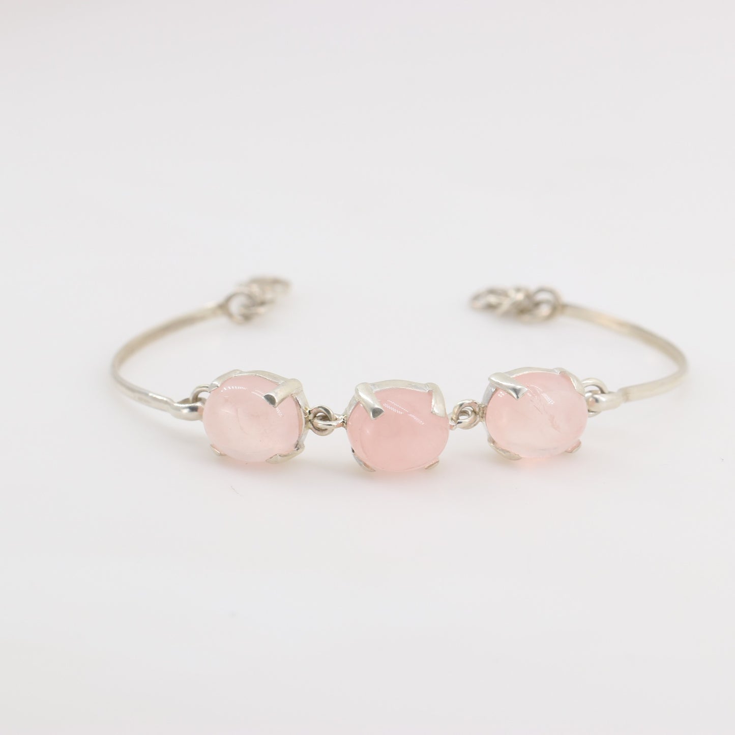 Pulsera de Cuarzo Rosa