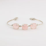 Pulsera de Cuarzo Rosa