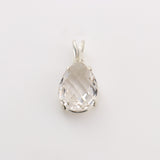 Dije de Topacio Blanco