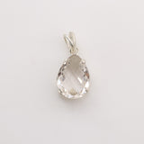 Dije de Topacio Blanco