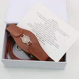 CONJUNTO PARA MASCOTAS DE COLLAR CUARZO ROSA, CORREA Y ESTUCHE PORTA BOLSAS – MEDIDA L