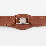 COLLAR CON CUARZO ROSA PARA MASCOTAS - MEDIDA S