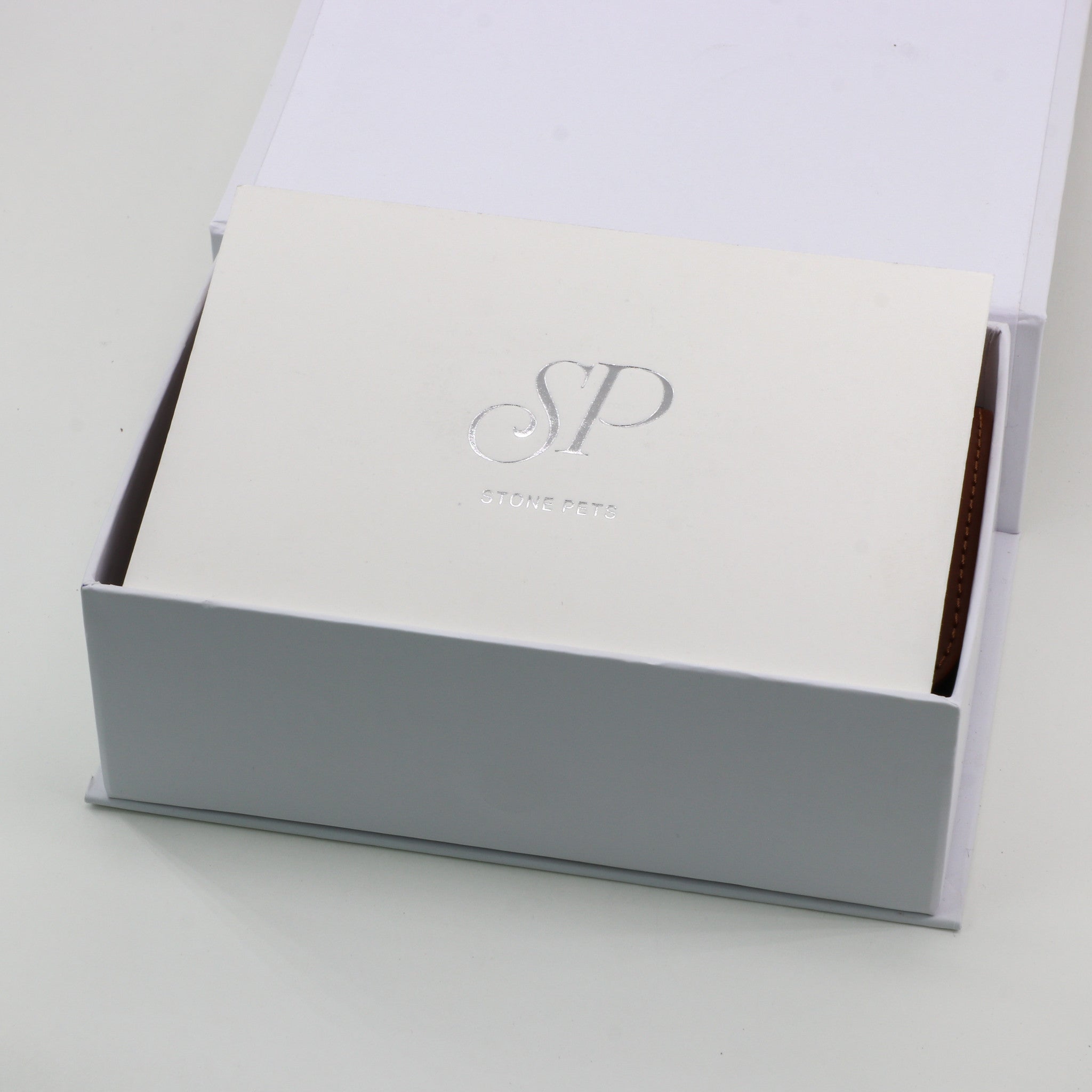 COLLAR CON CUARZO ROSA PARA MASCOTAS - MEDIDA L