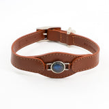 COLLAR CON LABRADORITA PARA MASCOTAS - MEDIDA M