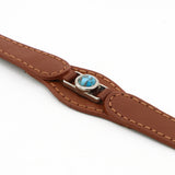 COLLAR CON TURQUESA  PARA MASCOTAS - MEDIDA S