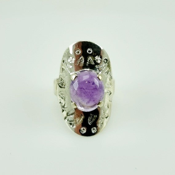 Anillo de Amatista