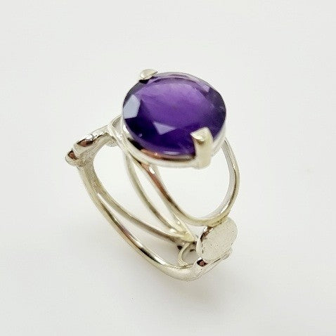 Anillo de Amatista