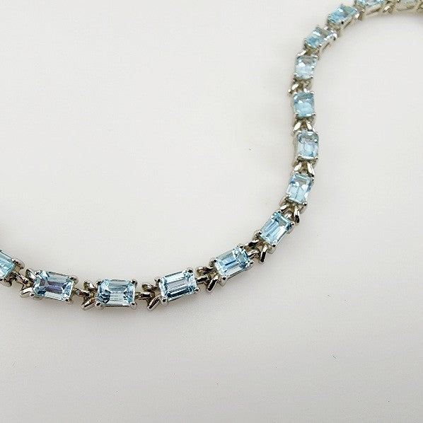 Pulsera de Topacio Azul