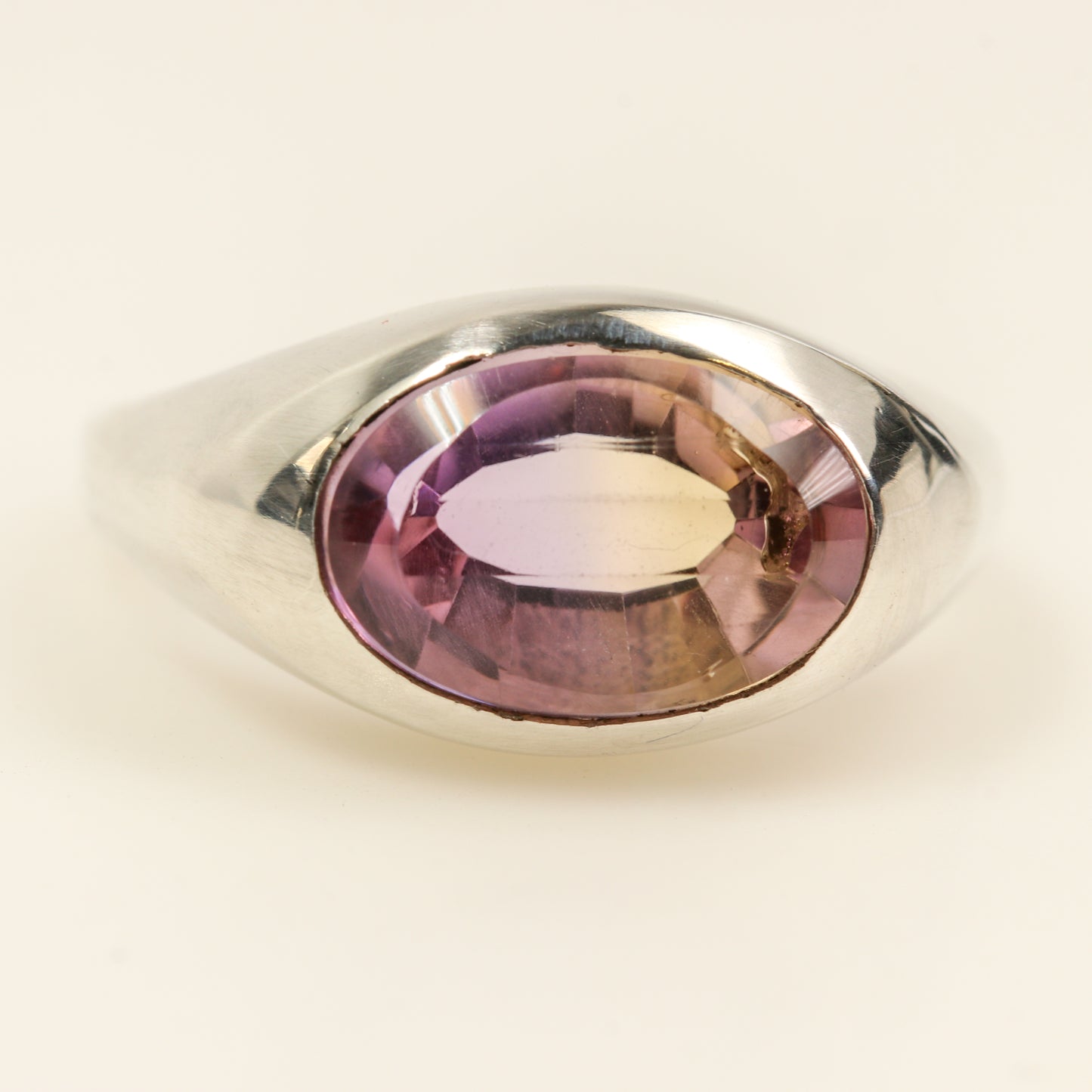 Anillo de Ametrino (Bolivianita)