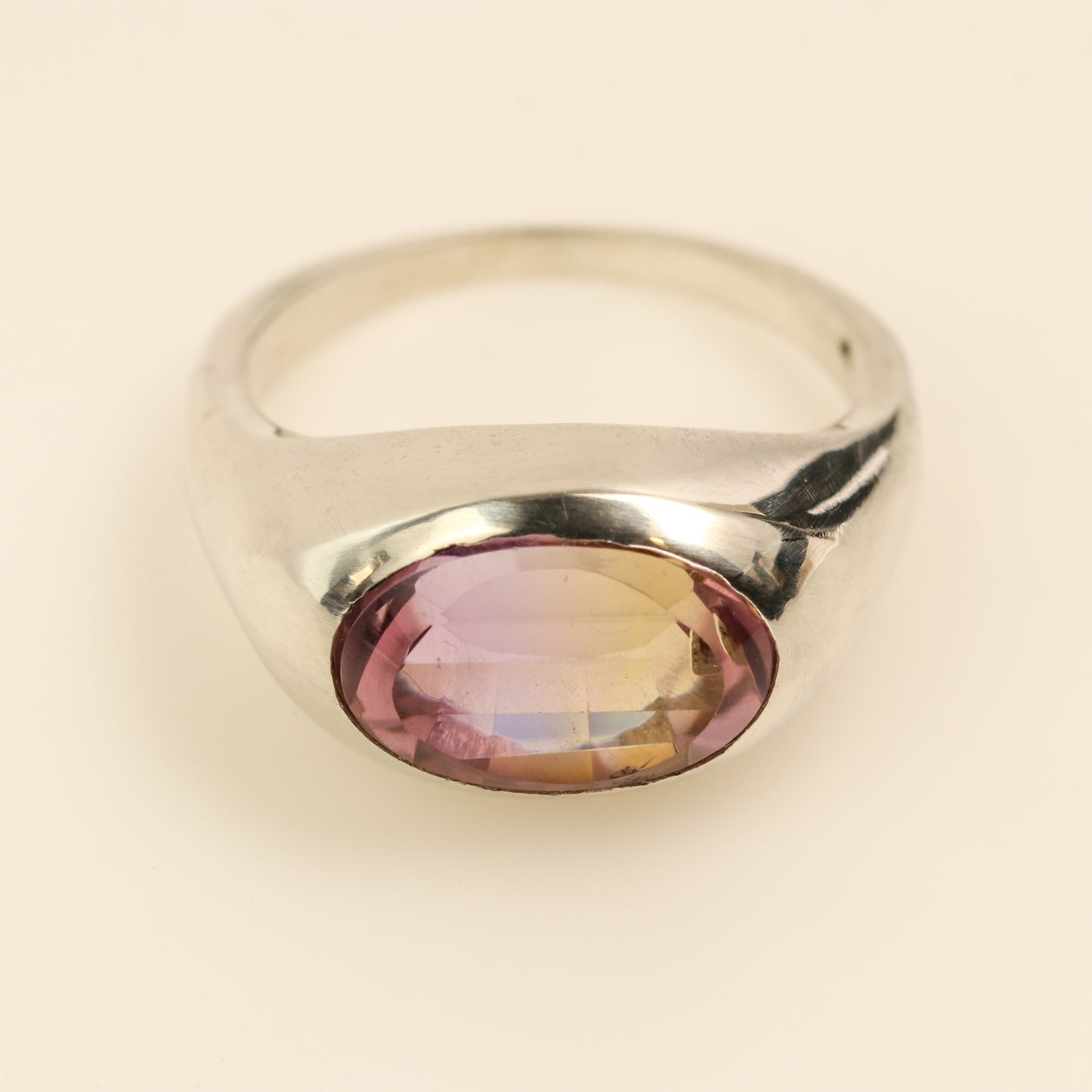 Anillo de Ametrino (Bolivianita)