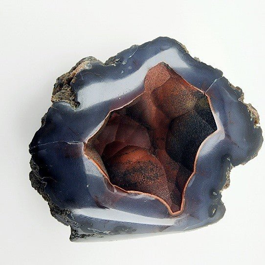 Ágata Botryoidal (Orellanita) - Minerales de colección