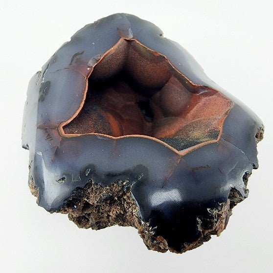 Ágata Botryoidal (Orellanita) - Minerales de colección
