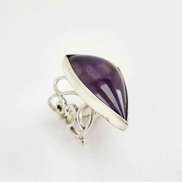 Anillo de Ágata púrpura - Anillos