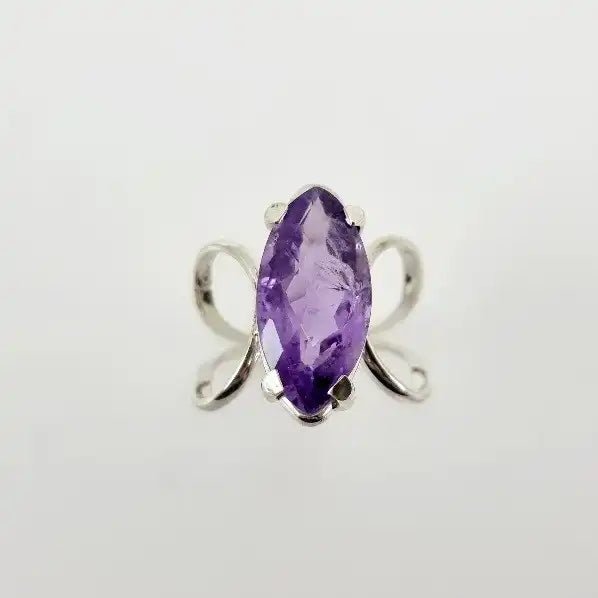 Anillo de Amatista en Plata 950-Talle 18 I Anillos