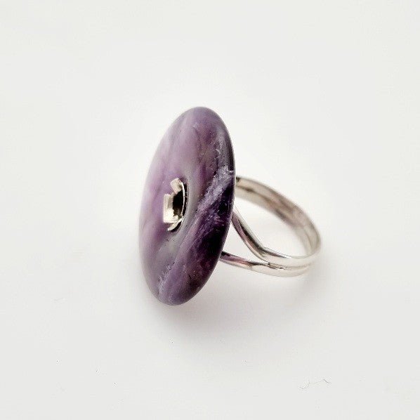 Anillo de Amatista Trapiche - Anillos