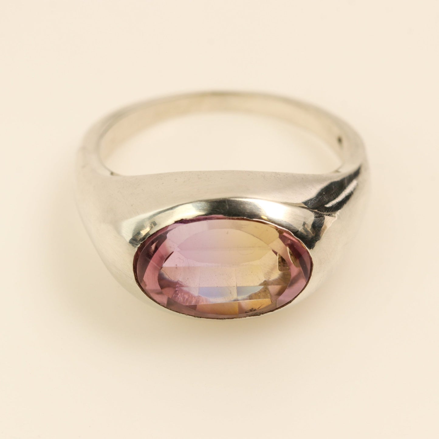 Anillo de Ametrino (Bolivianita) - Anillos