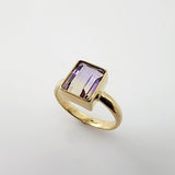 Anillo de Ametrino en oro 18 - Anillos