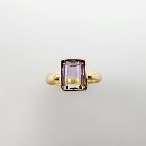 Anillo de Ametrino en oro 18 - Anillos