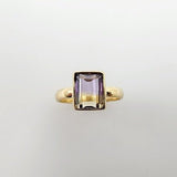 Anillo de Ametrino en oro 18 - Anillos