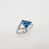 Anillo de Apatita y cubic zirconia - Anillos