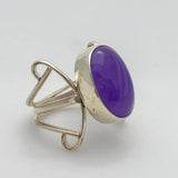 Anillo de Calcedonia Lavanda - Anillos