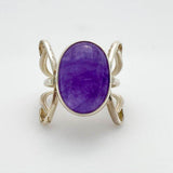 Anillo de Calcedonia Lavanda - Anillos