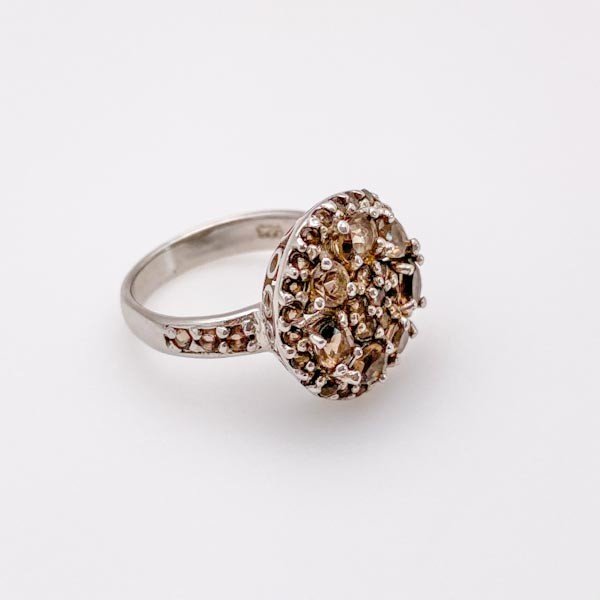 Anillo de Cuarzo ahumado - Anillos