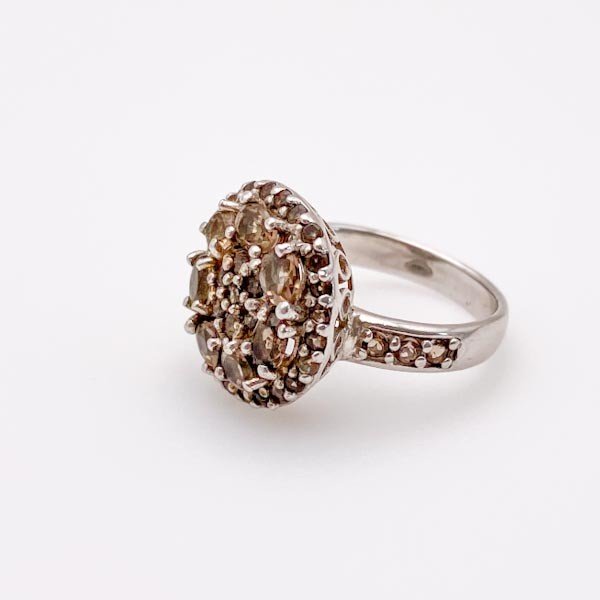 Anillo de Cuarzo ahumado - Anillos