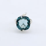Anillo de Cuarzo Aqua Aura - Anillos