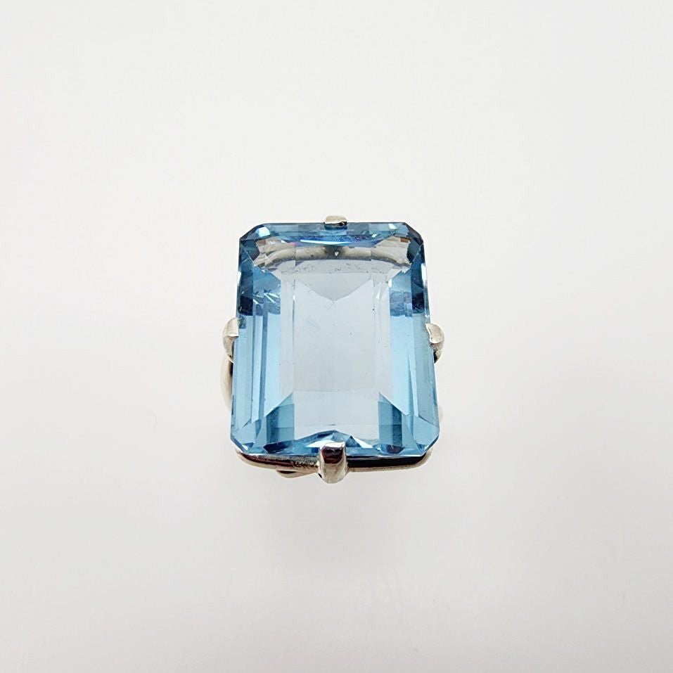 Anillo de Cuarzo Aqua Aura - Anillos