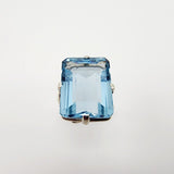 Anillo de Cuarzo Aqua Aura - Anillos