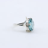 Anillo de Cuarzo Aqua Aura - Anillos