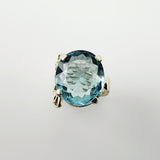 Anillo de Cuarzo Aqua Aura - Anillos