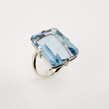 Anillo de Cuarzo Aqua Aura - Anillos