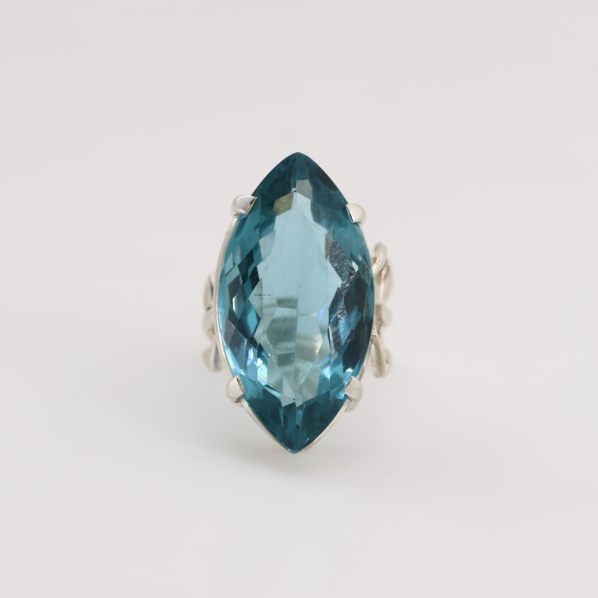 Anillo de Cuarzo Aqua Aura - Anillos