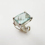 Anillo de Cuarzo Aqua Aura - Anillos