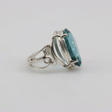 Anillo de Cuarzo Aqua Aura - Anillos