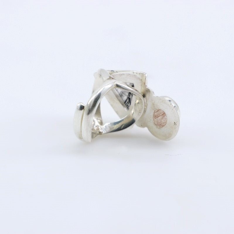 Anillo de Cuarzo con turmalina y Cuarzo Rutilado - Anillos