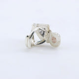 Anillo de Cuarzo con turmalina y Cuarzo Rutilado - Anillos