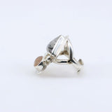 Anillo de Cuarzo con turmalina y Cuarzo Rutilado - Anillos