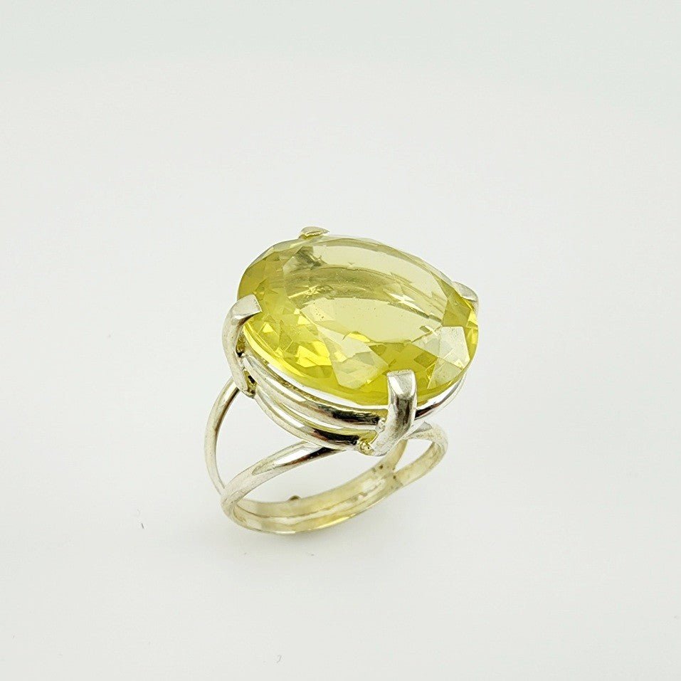 Anillo de Cuarzo green gold - Anillos
